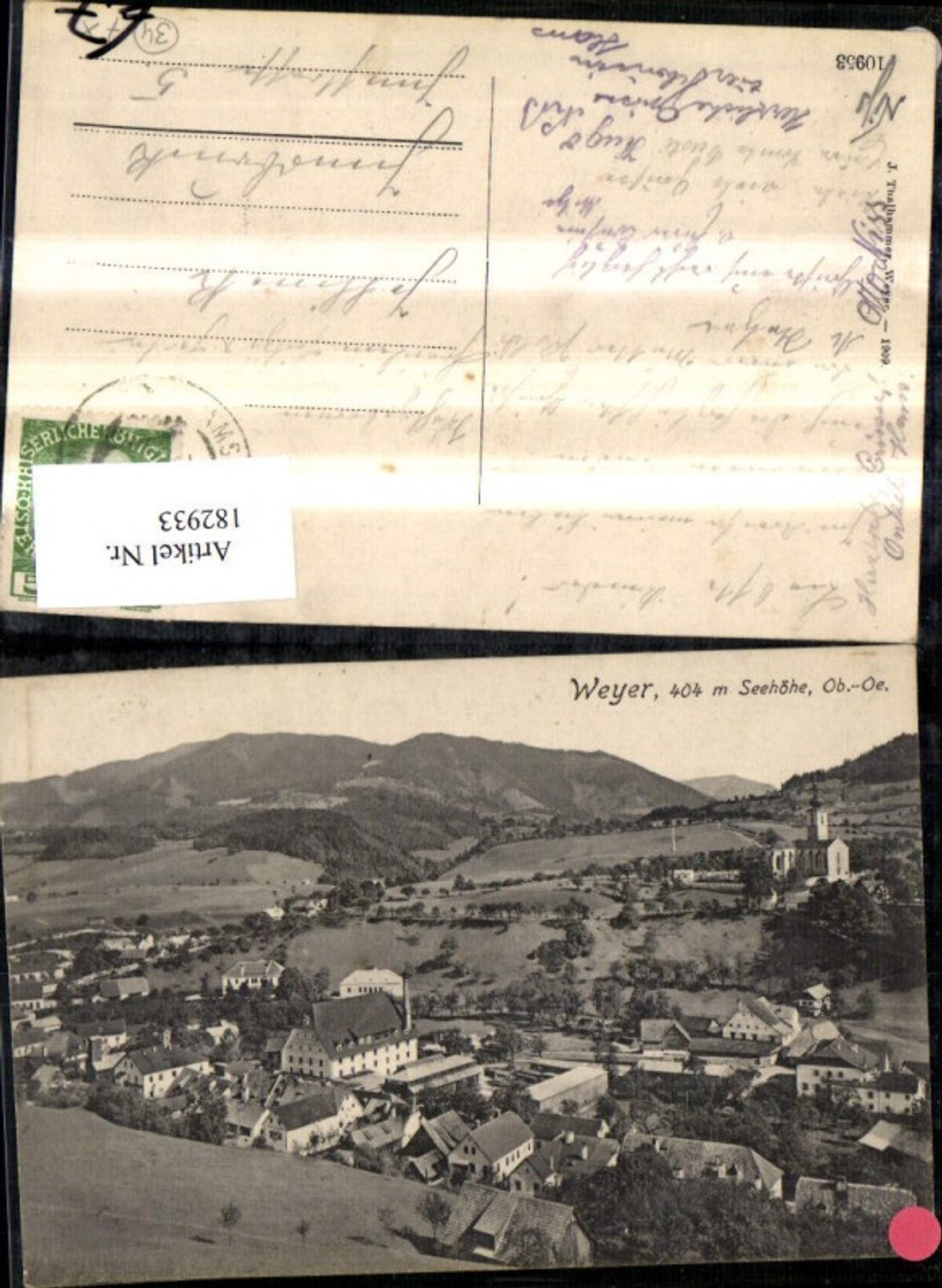 182933,Weyer a. d. Enns Totalansicht