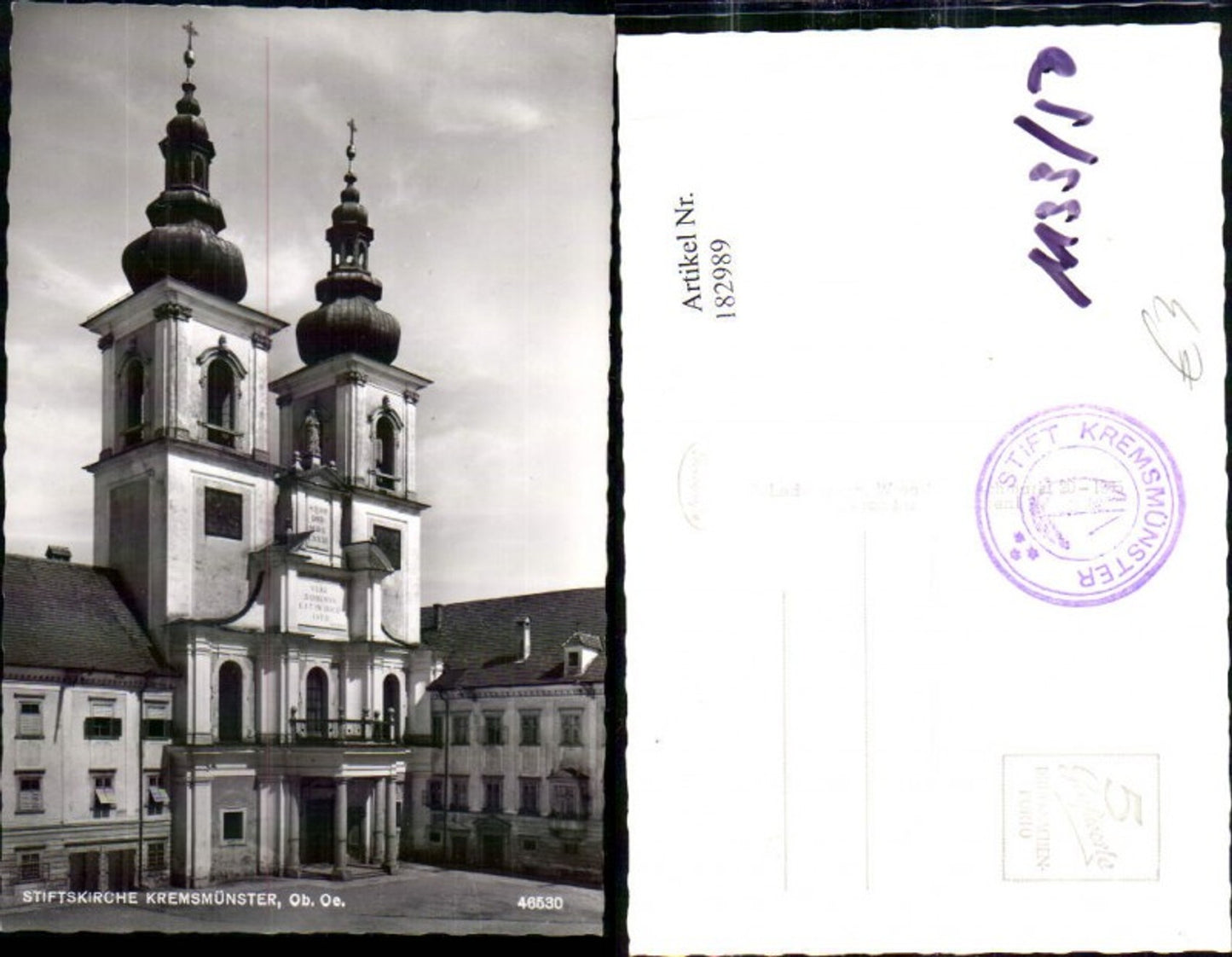 182989,Stiftskirche Kremsmünster Kirche
