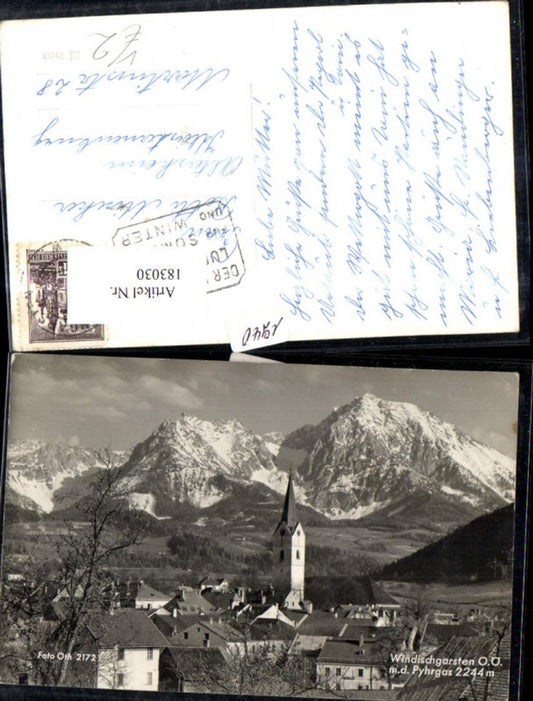 183030,Windischgarsten m. d. Pyhrngas Foto Ak pub Foto Oth 2172