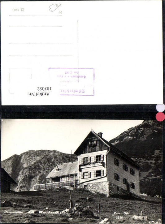 183052,Windischgarsten Roßleithen Dümlerhütte a. Warscheneck pub Foto Oth 2380
