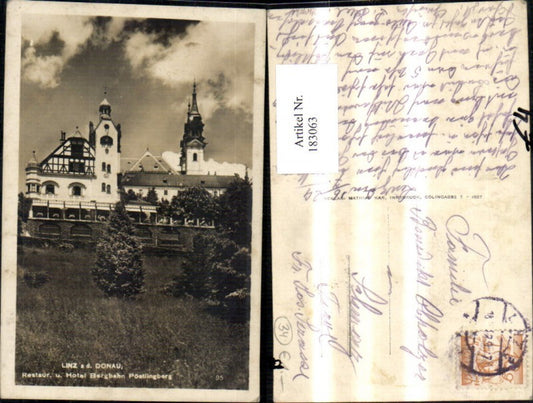 183063,Linz Restaurant u. Hotel Bergbahn Pöstlingberg