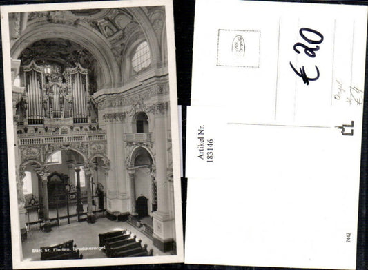 183146,St. Florian Stift Brucknerorgel Orgel