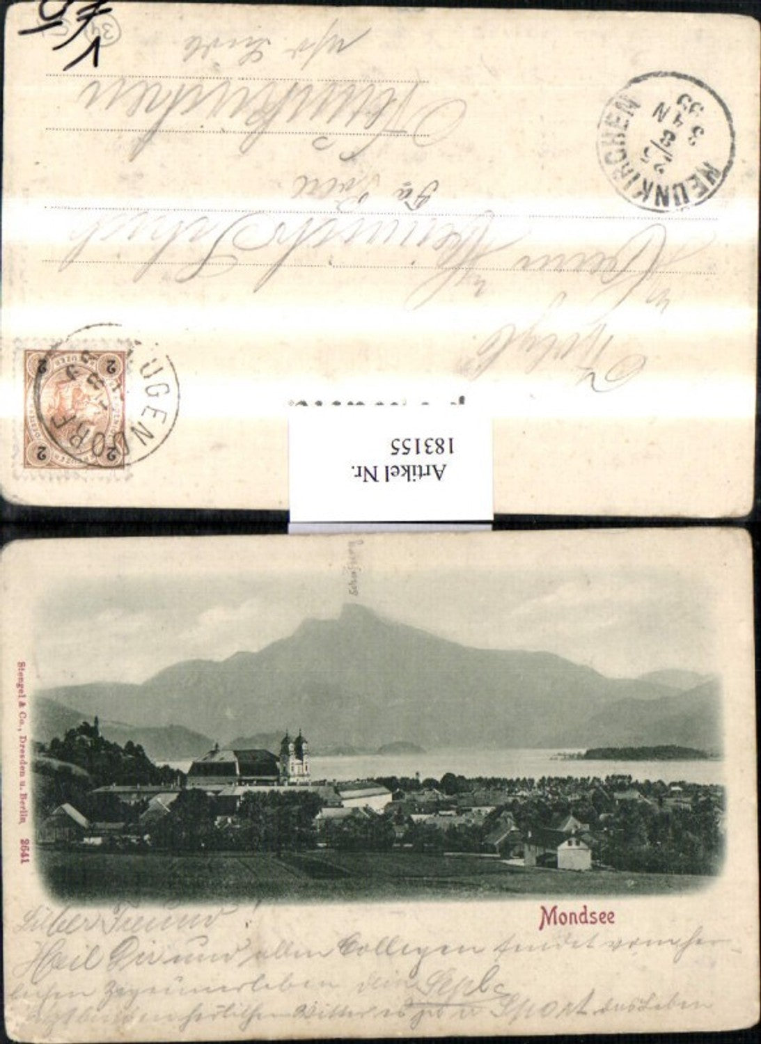 183155, Salzkammergut Mondsee Totale pub Stengel &amp; Co 2641