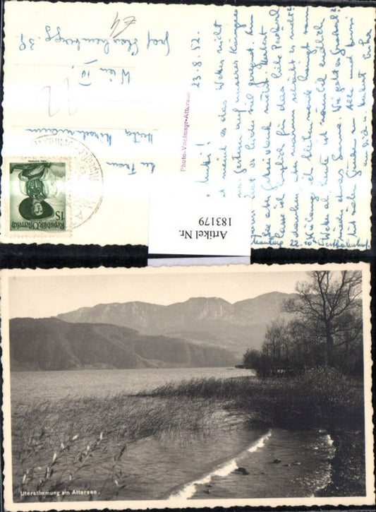 183179,Salzkammergut Uferstimmung am Attersee