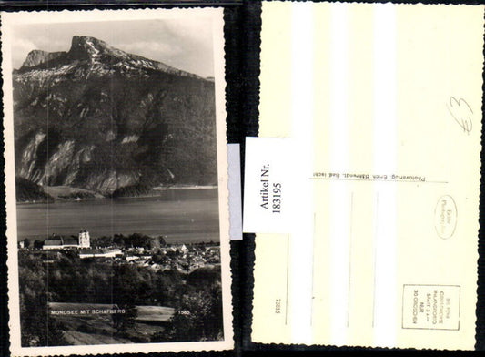 183195,Salzkammergut Mondsee m. Schafberg