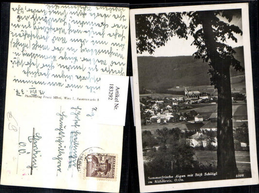 183292, Aigen m. Stift Schlägl im Mühlkreis Totale