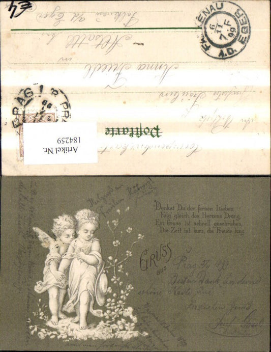 184259, Congratulations Greeting Angel Children Saying
