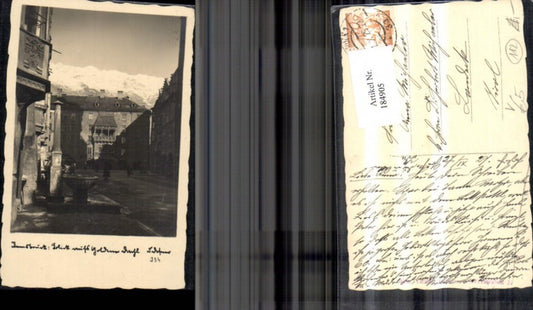 184905,Dr Defner I 54 Innsbruck Blick aufs Goldene Dachl