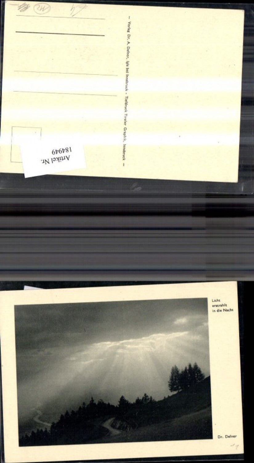 184949, Dr. Defner Light shines in the night