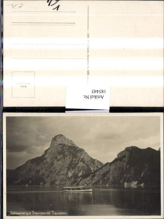 185445,Salzkammergut Traunsee m. Traunstein pub Brandt 5021