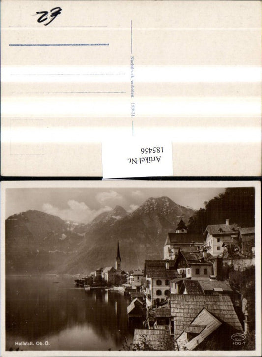 185456,Hallstatt Teilansicht See