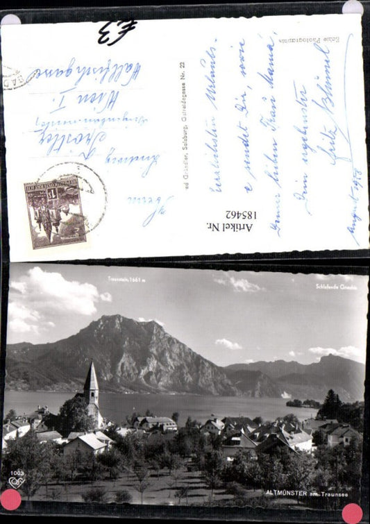 185462,Altmünster Totale a. Traunsee Traunstein Schlafende Griechin