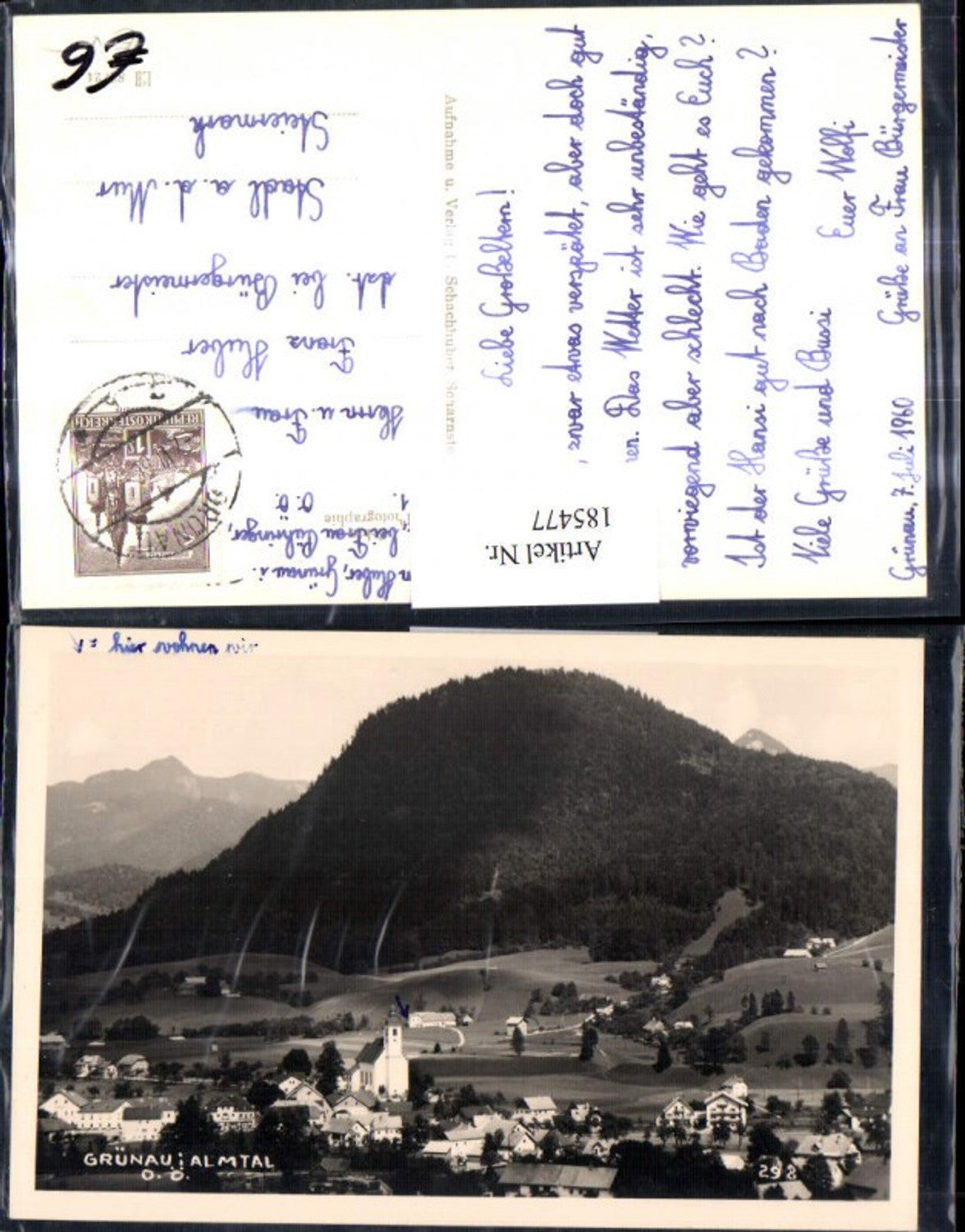 185477,Grünau i. Almtal Totale