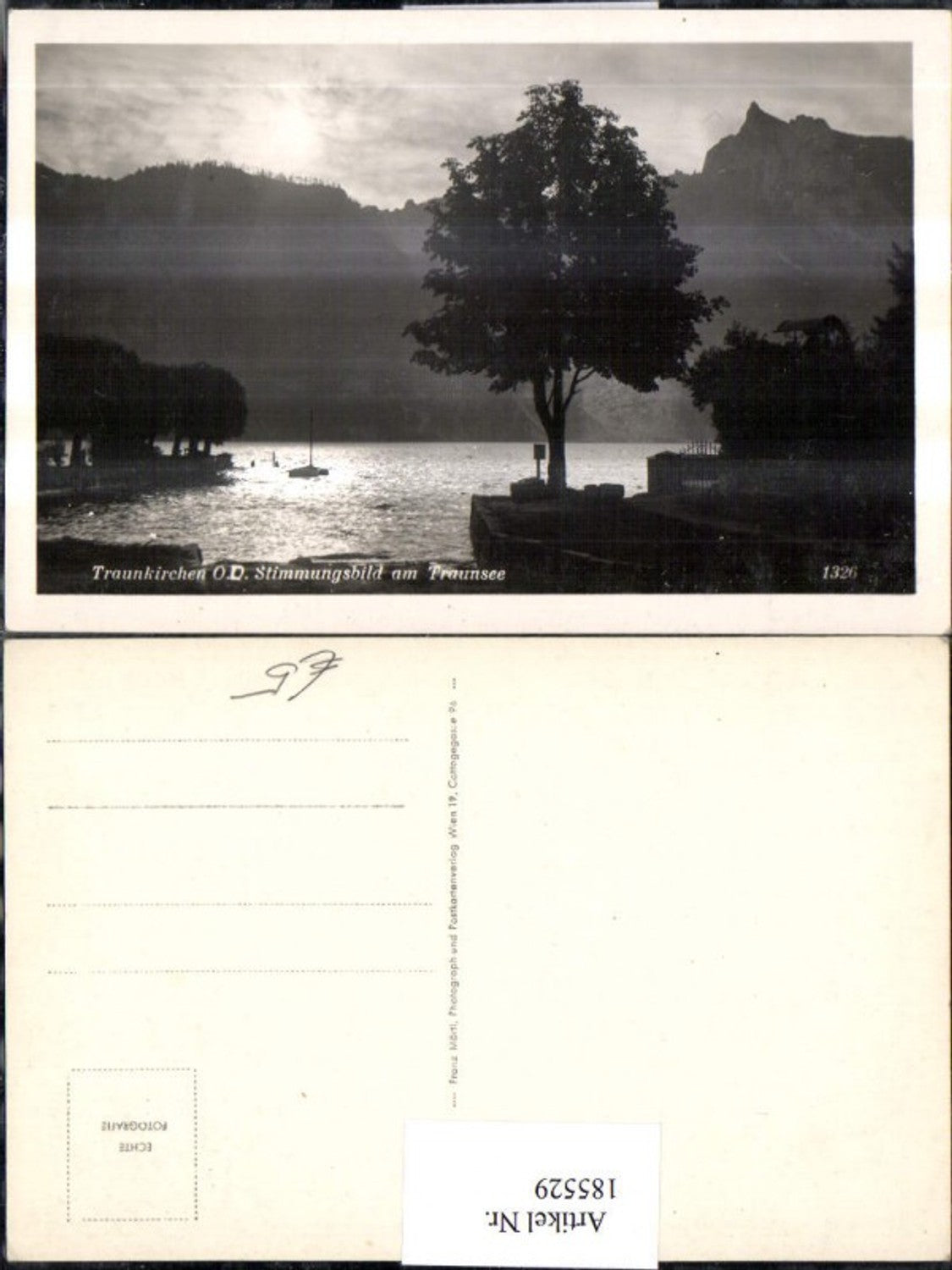 185529,Traunkirchen Stimmungsbild a. Traunsee