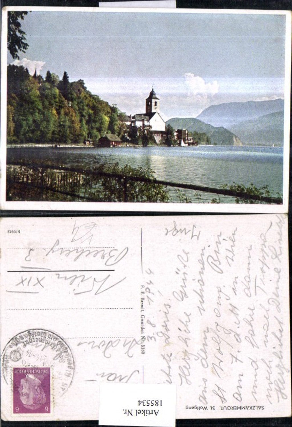 185534,Salzkammergut St. Wolfgang Kirche pub Brandt 5180