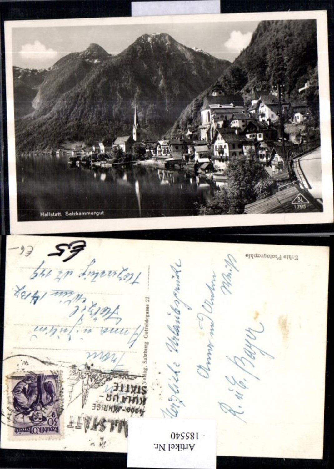 185540,Salzkammergut Hallstatt Totale