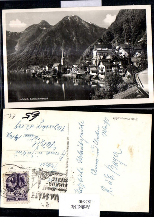 185540,Salzkammergut Hallstatt Totale