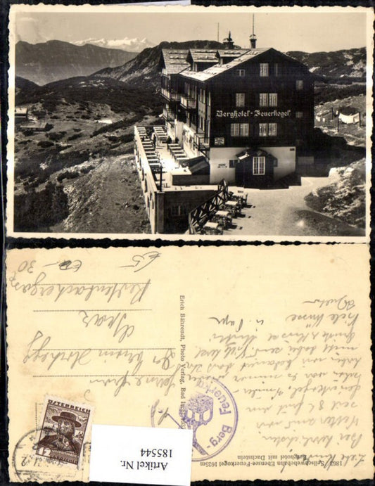 185544,Seischwebebahn Ebensee Feuerkogel Berghotel m. Dachstein