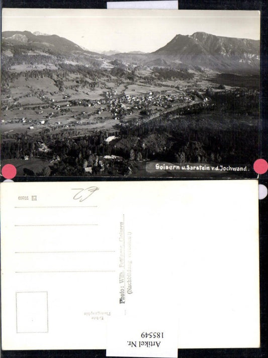 185549,Goisern Totale u. Sarstein v. d. Jochwand