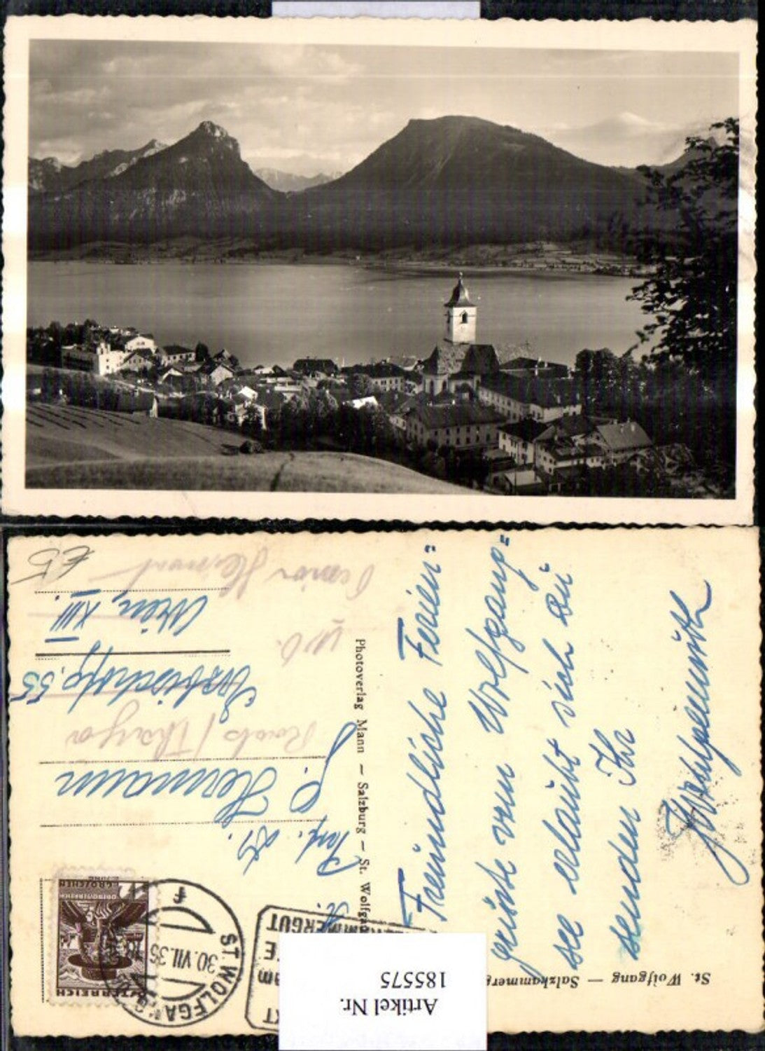 185575,Salzkammergut St. Wolfgang Totale