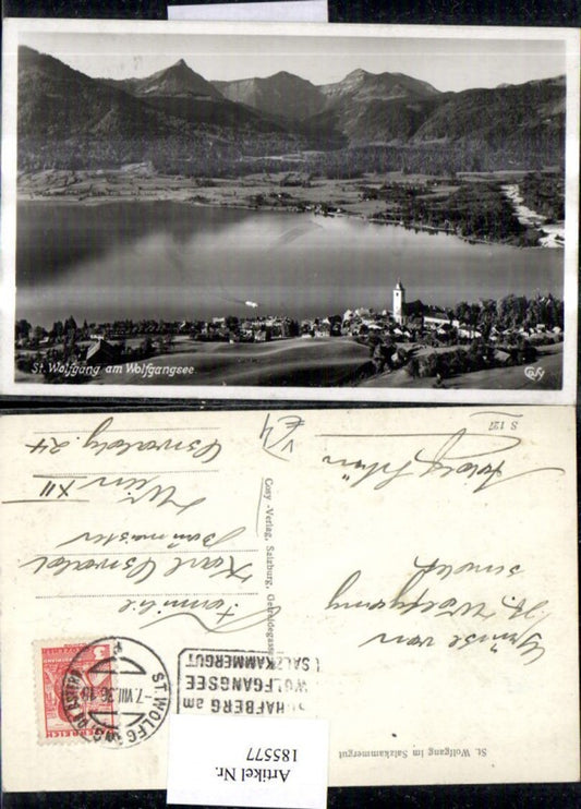 185577,Salzkammergut St. Wolfgang Totale am Wolfgangsee pub Cosy-Verlag 127