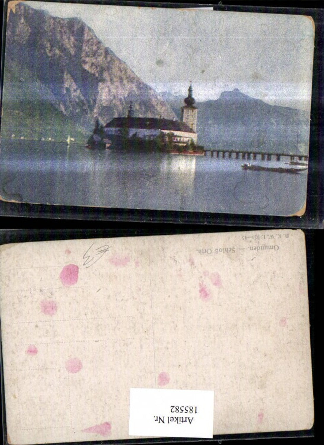 185582,Gmunden Schloss Orth