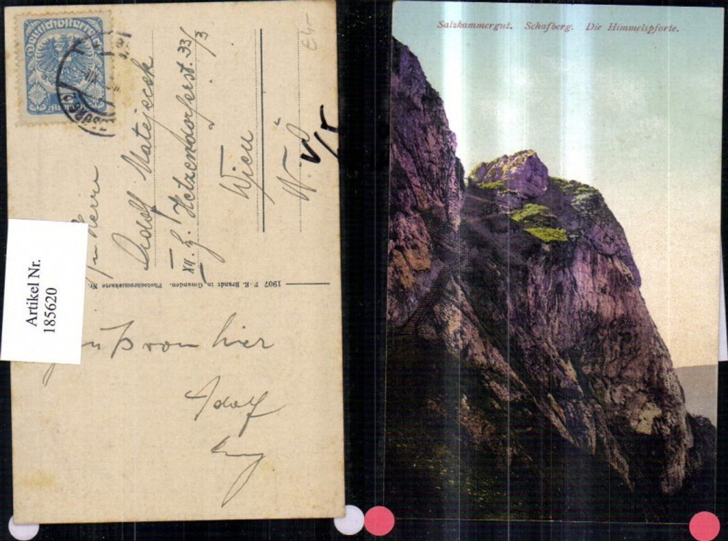 185620,Salzkammergut Schafberg Die Himmelspforte pub Brandt 528