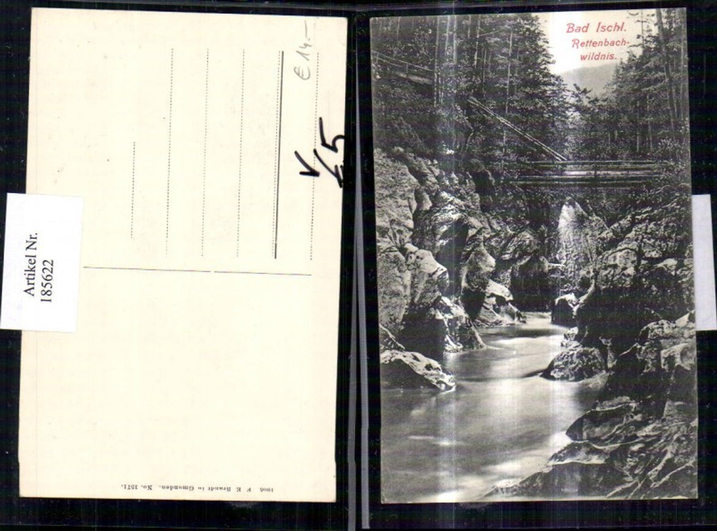 185622,Bad Ischl Rettenbachwildnis pub Brandt 1571