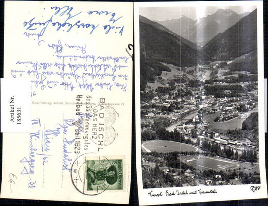 185631,Kurort Bad Ischl Totale m. Trauntal