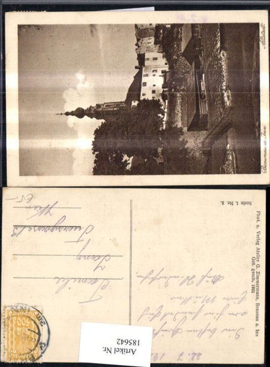 185642,Braunau a. Inn Altstadt Ortsansicht