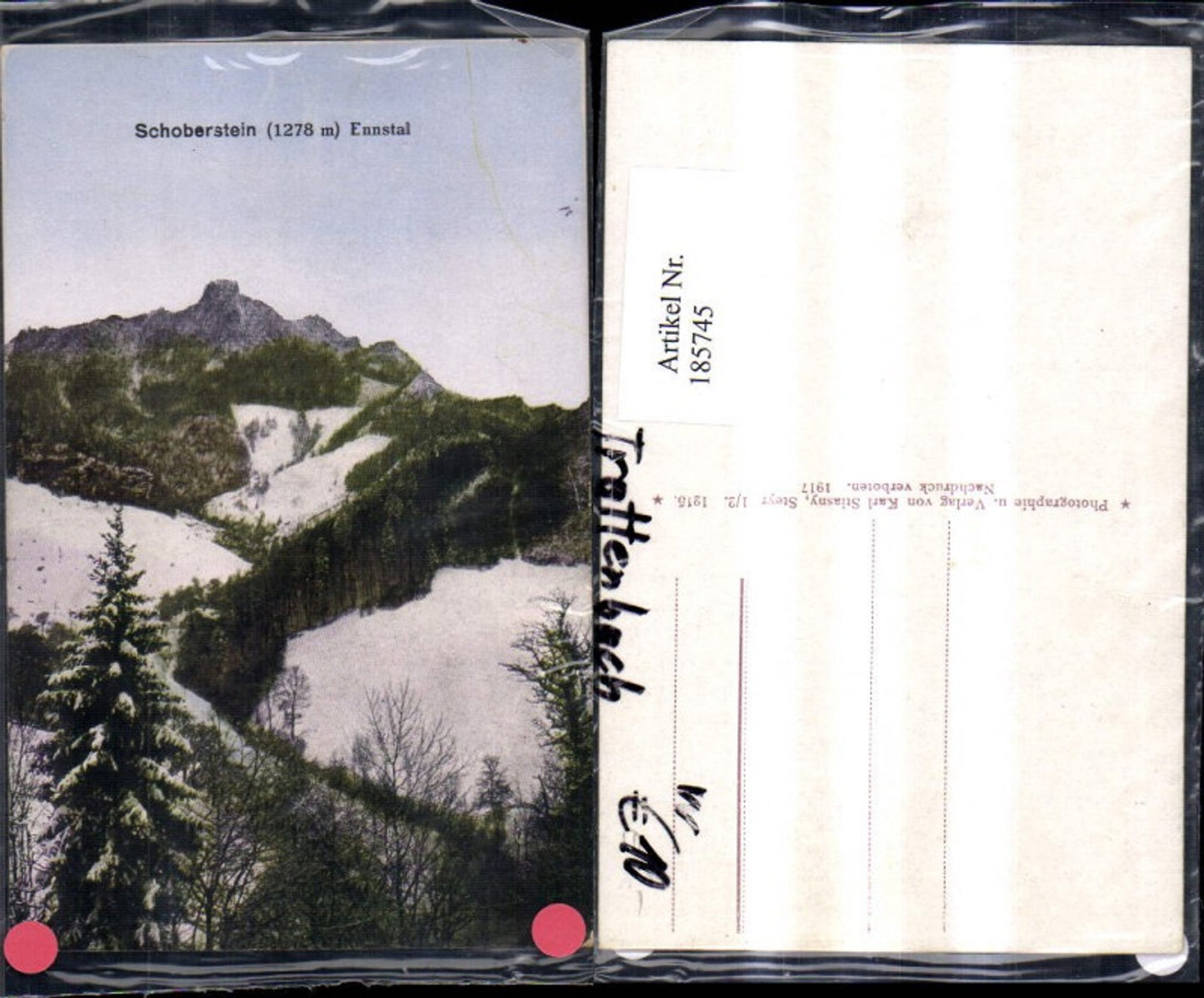 185745,Trattenbach Ternberg Molln Schoberstein Ennstal