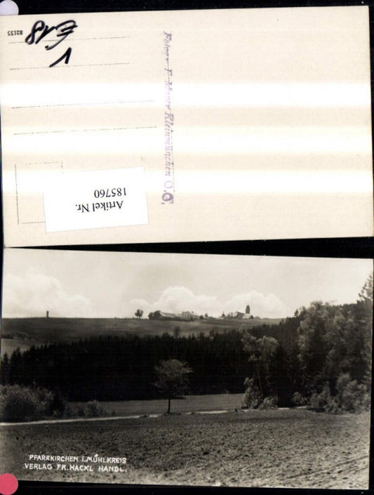 185760,Pfarrkirchen i. Mühlkreis Foto Ak pub Fr. Hackl Handl.