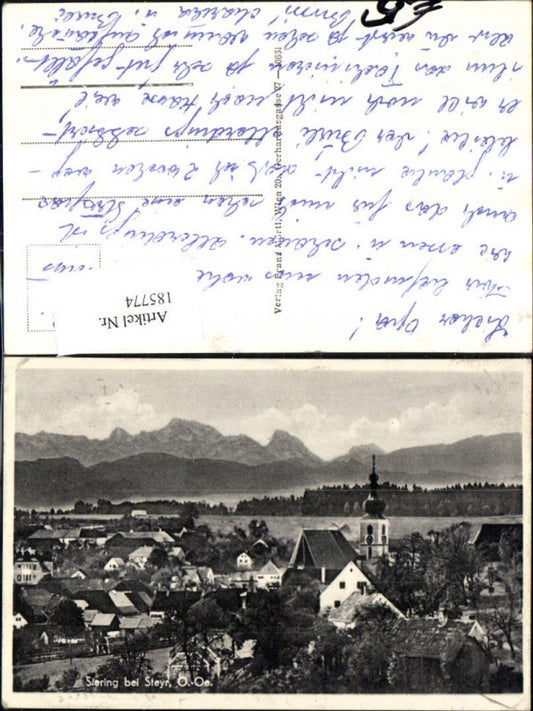 185774,Sierning Siering b. Steyr Teilansicht