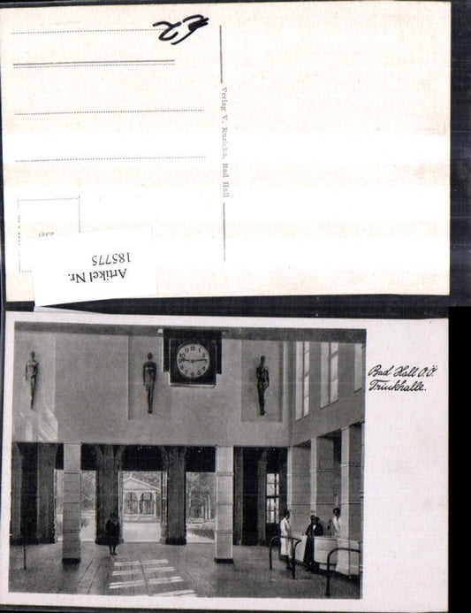 185775,Bad Hall Trinkhalle Innenansicht