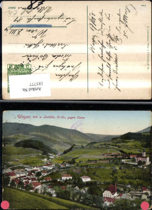 185777,Weyer a. d. Enns geg. Osten
