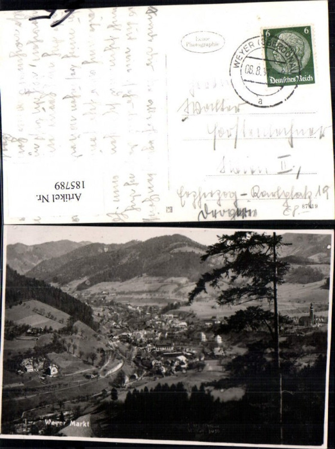 185789,Weyer Markt Foto Ak