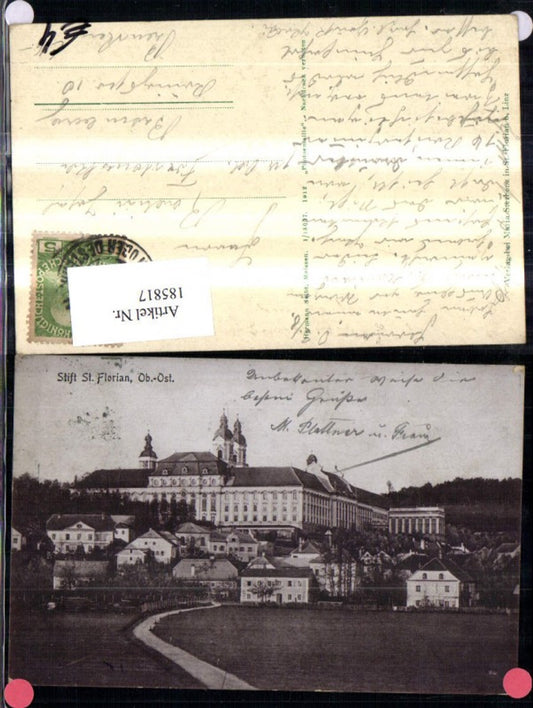 185817,St Florian Stift u. Markt