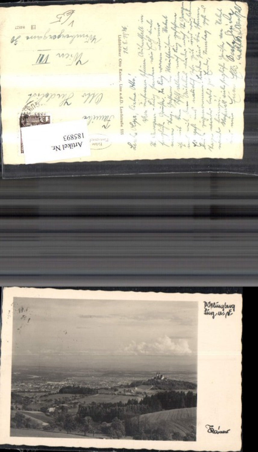 185893,Linz Pöstlingberg Foto Ak pub Otto Kaiser