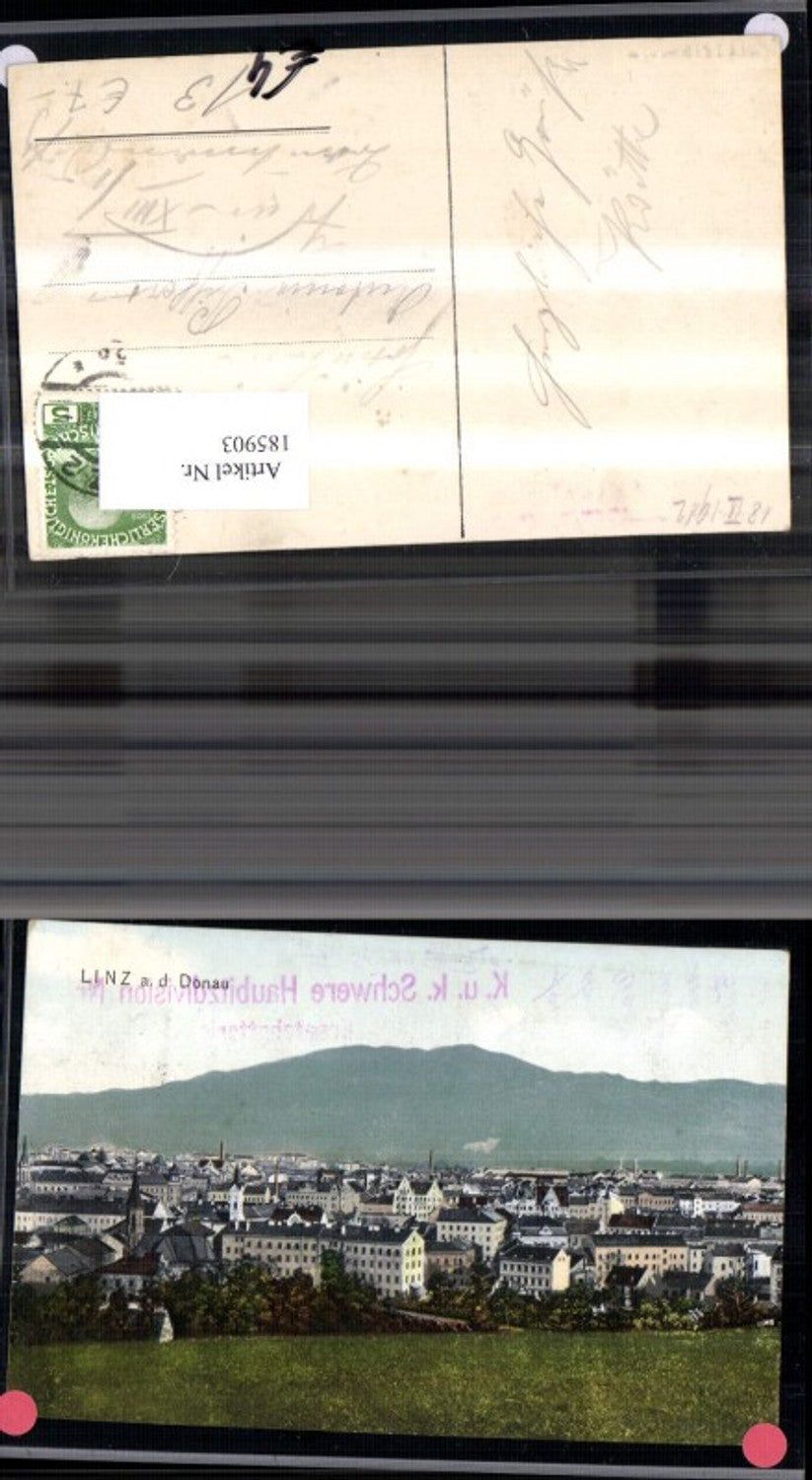 185903,Linz Teilansicht Foto Ak