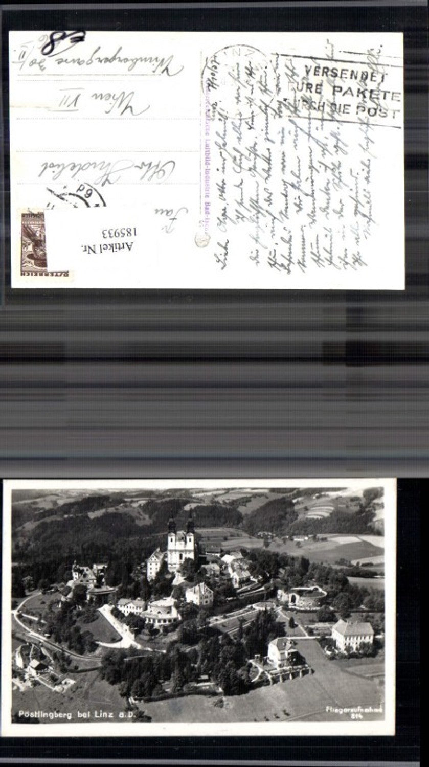 185933,Linz Pöstlingberg Fliegeraufnahme