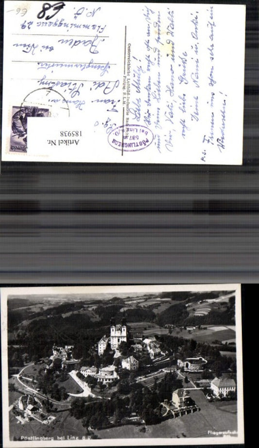 185938,Linz Pöstlingberg Fliegeraufnahme