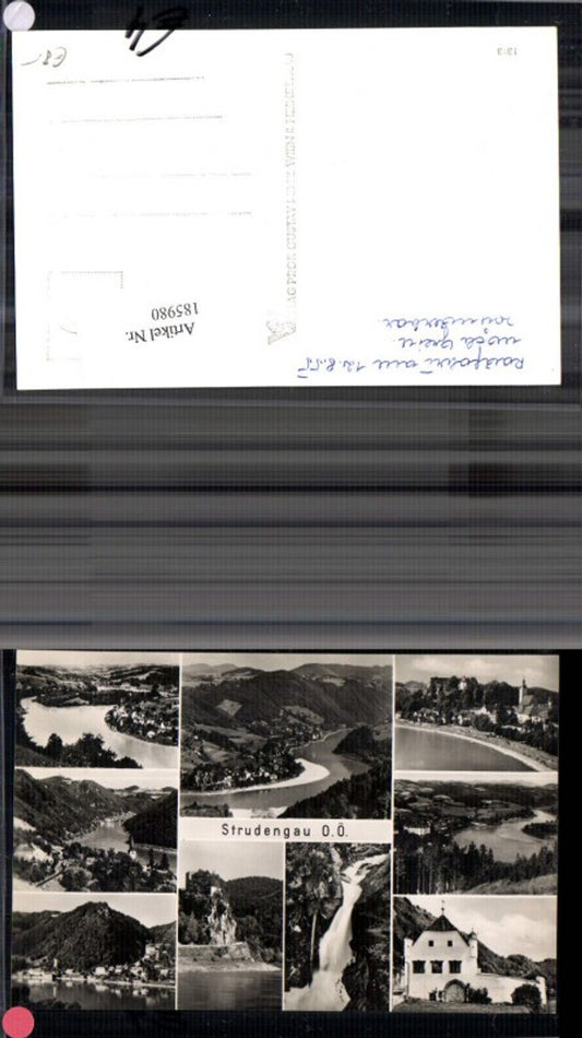 185980,Strudengau Mehrbild Ak