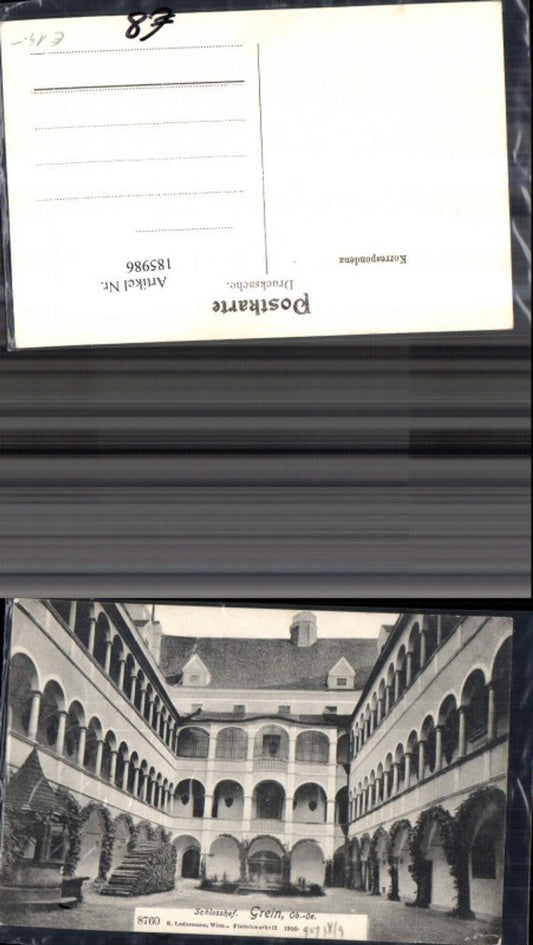 185986,Grein Schloss Greinburg Schlosshof