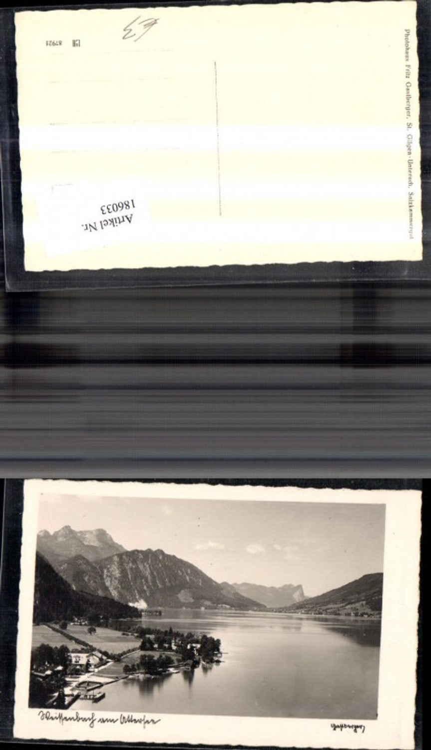 186033,Weissenbach a. Attersee Foto Ak