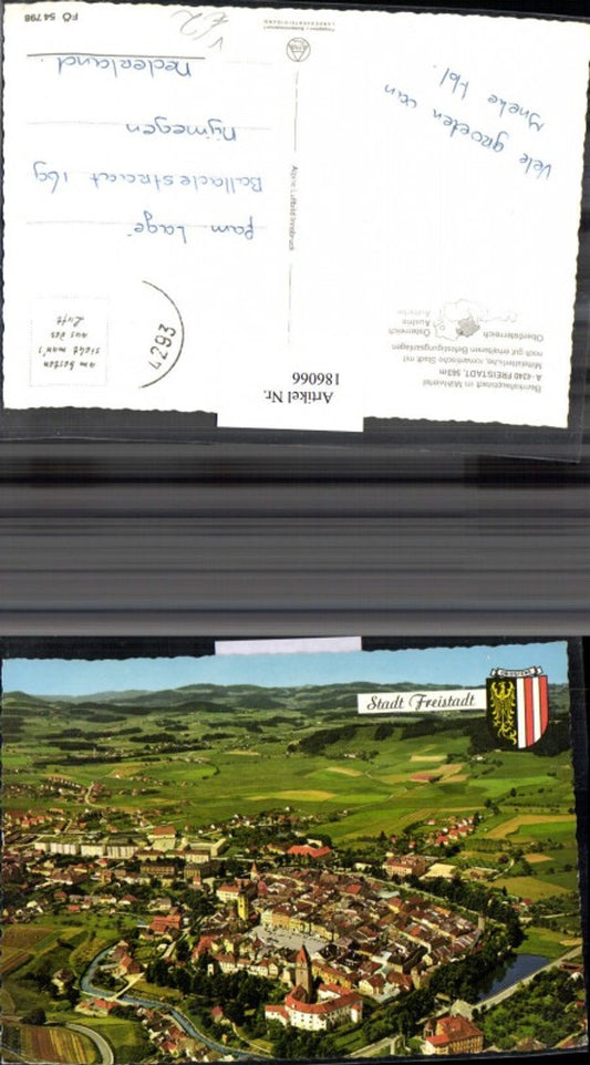 186066,Freistadt Totale pub Alpine Luftbild