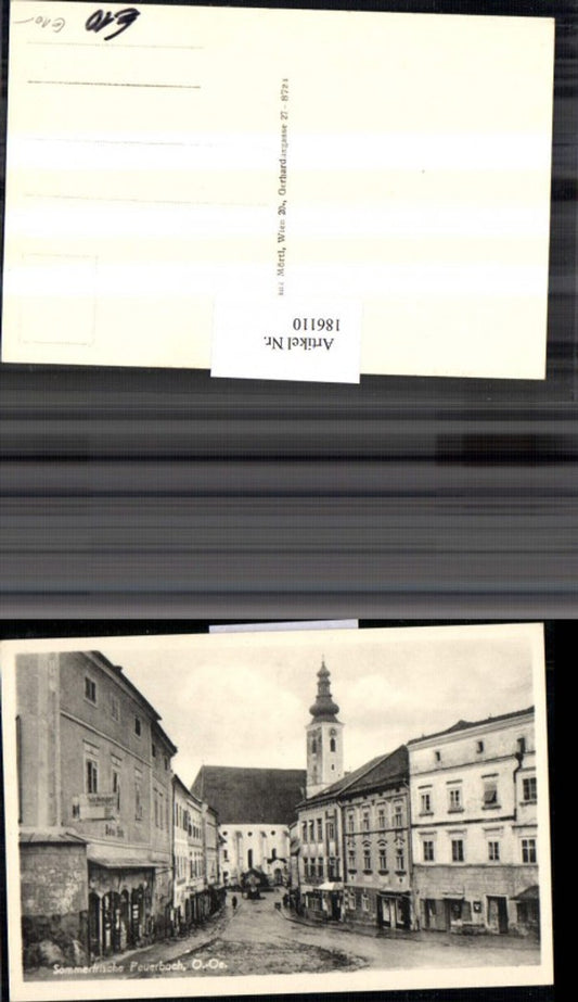 186110,Peuerbach Straßenansicht Kirche