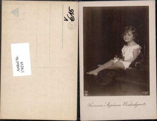 178219,NPG 5567 Prinzessin Stephanie Windischgraetz