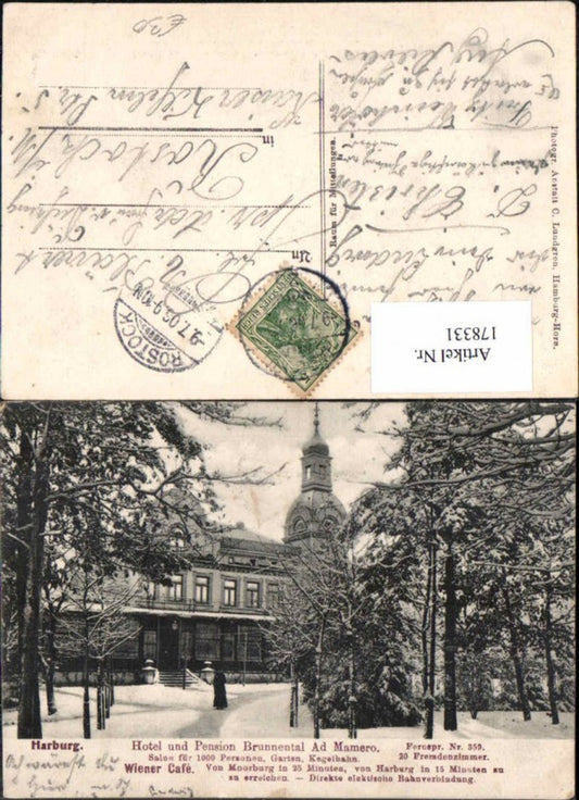 178331, Harburg Hamburg Hotel Pension Brunnental Ad Mamero