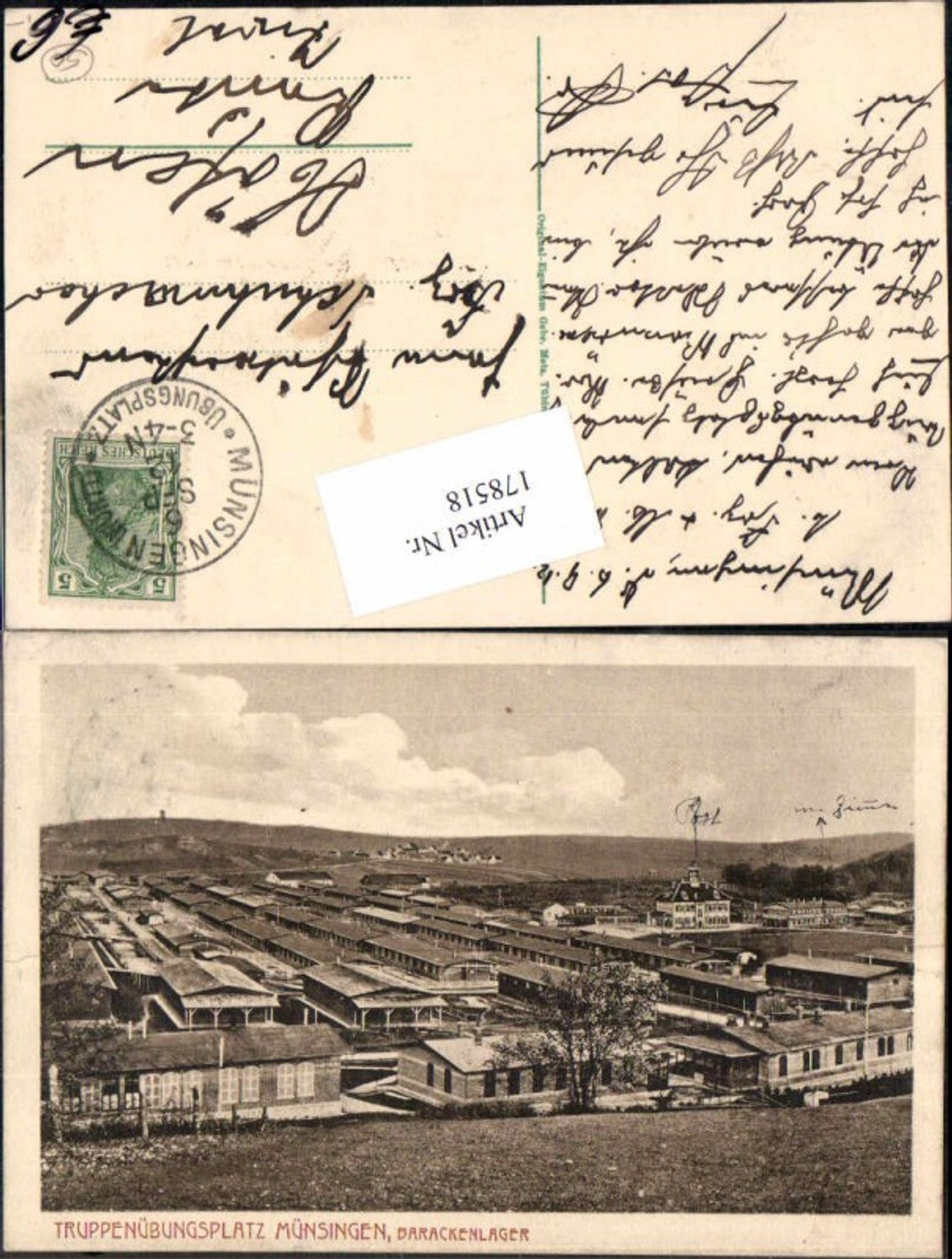 178518,Truppenübungsplatz Münsingen Barackenlager Kaserne