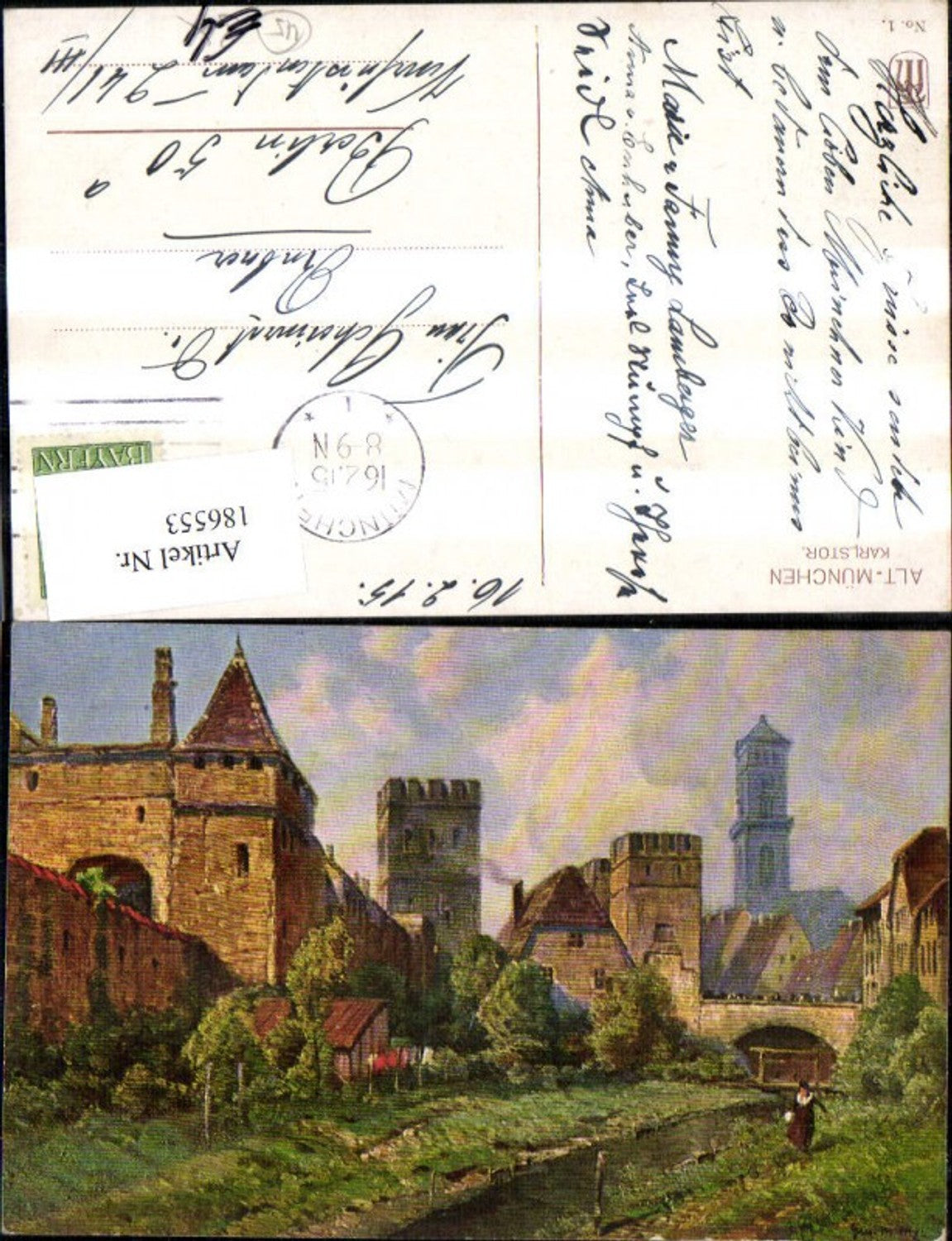 186553, Artist, Munich, Karlstor